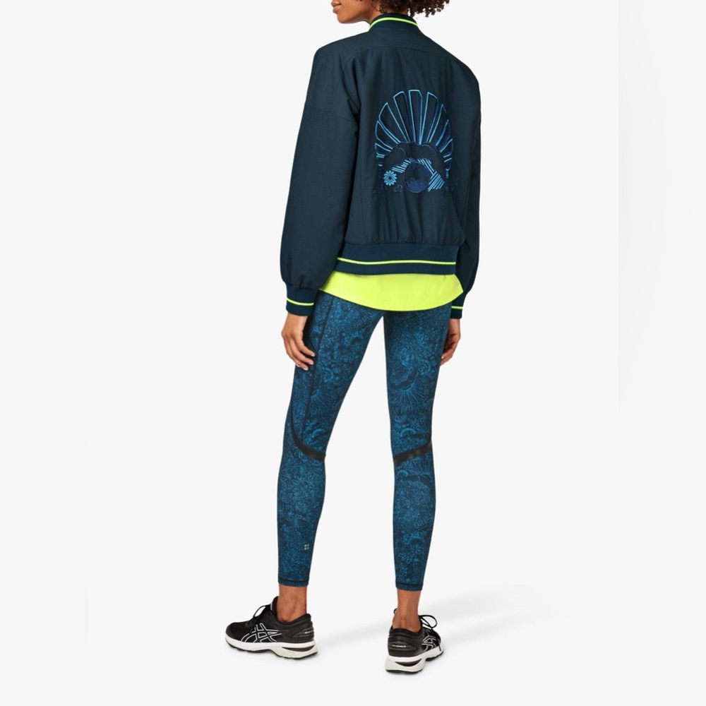 Fearne Cotton x Sweaty Betty Game Changer Jacket, Beetle Blue Block Large